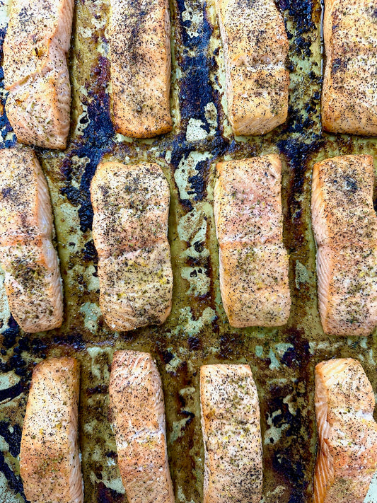 bulk roast salmon