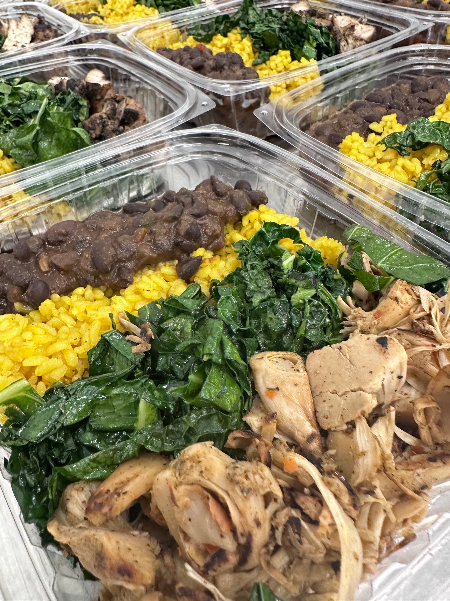 jerk jackfruit (or jerk tempeh) bowl